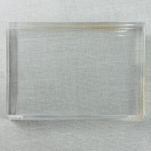 BASE DE ACRÍLICO RECTANGULAR
