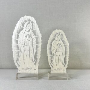VIRGEN DE ACRÍLICO NACARADAS
